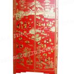 Antique Wooden Wardrobe Chinese Tall Cabinet