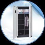 Modern Metal Wardrobe Closet/Clothes cabinet design