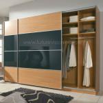 Modern hanging sliding door wardrobe