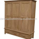 Solid Wooden Wardrobe-JFHF
