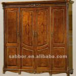 SM-705 antique wooden wardrobe antique carved wardrobes antique european wardrobe-SM-705 wardrobe