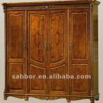 SM-705 antique wooden wardrobe antique carved wardrobes antique european wardrobe