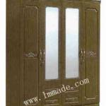 popular style 4 doors livingroom wooden wardrobe design (1900-4)