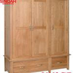 903 Range 2 Drawers 3 Doors Gents Wardrobe/Clothes Closet/Triple Wardrobe