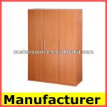 Melamien wooden bedroom wardrobe