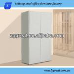 bedroom furniture 2 doors steel cloth wardrobe