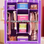 2014 New Double Door Plastic Baby folding portable wardrobe