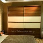 Modern Sliding Door Bedroom Wardrobe Design (EL-319W)