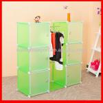 Hot sell plastic foldable bedroom wardrobe/detachable wardrobe