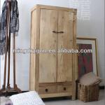 Chinese Antique Distressed Reclaimed Rustic Natural Wardrobe