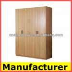 Melamien wooden bedroom closet