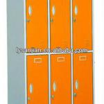 SJ-104 bedroom furniture 6-door steel folding almirah