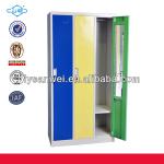 3 door steel or iron wardrobe design lockers