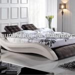 hot sale Newest Design Modern leather Bed