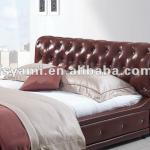 Royal Luxury Leather Bed