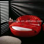 Romantic Cheap Red Round bed RBY-001