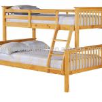 Triple bunk bed
