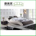 2014 newest modern leather bed A8051#