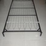 metal spring single bed-