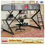 hot sale bedroom furniture adult modern metal bunk beds