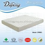 Stress-free memory foam mattress with zipper