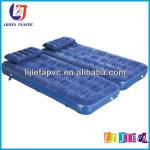 Foldaway Inflatable Flocked Air Bed With Pillow