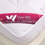 White Color 100%Cotton and Wool Filling Warm Plain Bed Mattress-L-M001