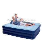 magic flocking air matress easy inflate flocked air matress