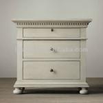 French Provincial Shabby Chic Nightstand