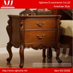 American style antique wooden nightstand DK08