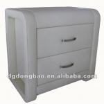 PU leather nightstand