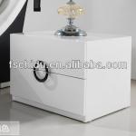 #158 hotel nightstand lamp, 2 drawer nightstand, white leather nightstand