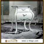 White antique nightstand-OKS-NND0002