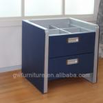 modern bedroom furniture french style unique illuminated night stand-GS-N003