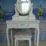 Classic Style Wooden Dressing Table with Stool-JTXD-6074