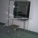 Unique clear acrylic dressing table-VH0094