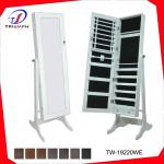 Jewelry Cabinet With Mirror with LED light Dressing room make up mirror cabinet-TW-19220WE