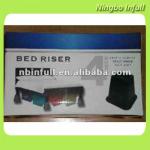 Home Collections 6-Inch Black Bed Risers