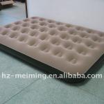 PVC Inflatable Queen Size Flocked Air Bed