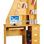 2013 hot sale multifunctional student computer table with shelf