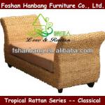 Water Hyacinth Boudoir Bed End Bench-