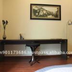 Wooden table beautiful and luxury with back color A01 - Uvisioninterior-