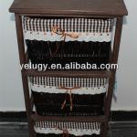 nice outlook paulownia wooden bedroom furniture with basket