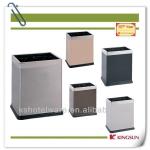 housekeeping room synthetic leather square room dustbin