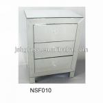 NSF010 mirrored 3 drw side chest-NSF010