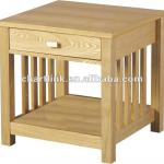 Wooden1 DRAWER LAMP TABLE