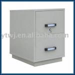 steel metal beside cabinet