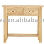 Solid oak console table-M-089