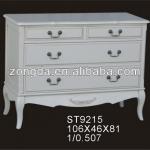 Wooden bedroom cabinet with four drawers-ST9215