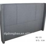 Fabric upholstered headboard